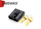 2 Pin Black Female Automotive Electrical Connectors For Fuel Pump DJ702113-6.3-21 DJ621-136.313