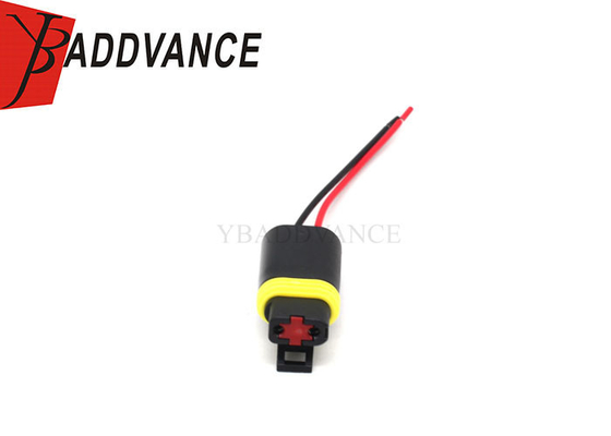2 Pin Connector Wire Harness For Power Window Regulator And Motor Assembly