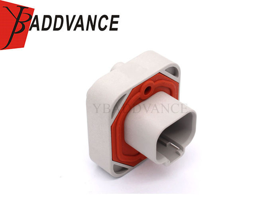 DT15-4P TE Deutsch Amphenol Male 4 Position Straight Flange Mount PCB Receptacle Header