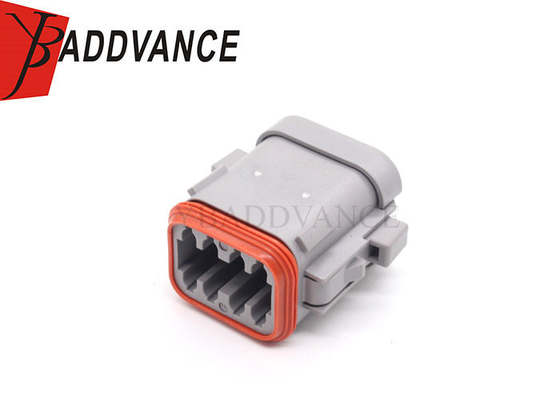 Deutsch Male 8 Pin Waterproof Sealed DT04-08P-CE01 14-20 AWG Gray Connector