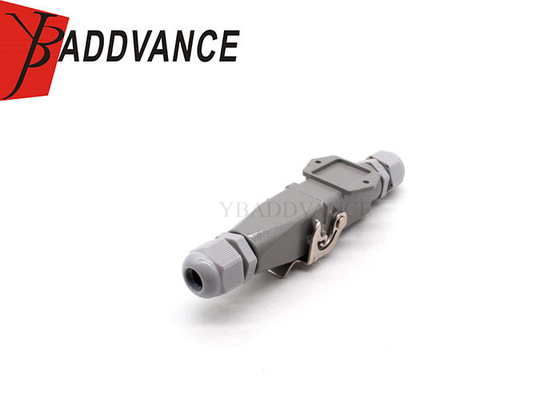 4+1 Waterproof Electrical Metal Aviation Plug Rectangular Heavy Duty Connector