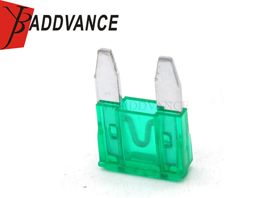 30 Amp Green Mini Blade Fuses APM / ATM Automotive Blade Fuse For Truck Cars