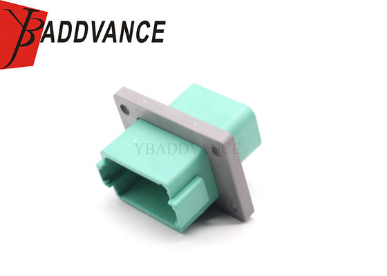 DT04-12PC-L012 Deutsch DT Series 12 Pin C Key Receptacle Flange Mount Connector In Green