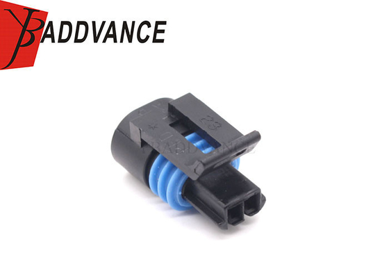 12162194 Aptiv  Metri-pack 150.2 Series Female 2 Pin Pull-To-Seat Connector For Coolant Sensor