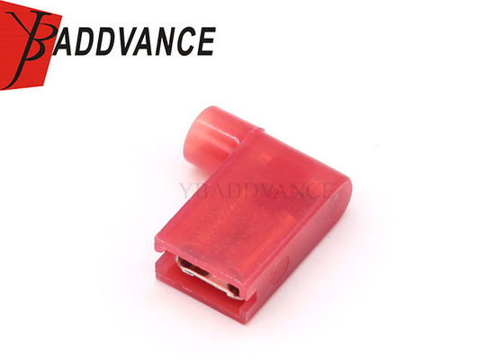 FLDNY1.25-250 Female Quick Disconnects Insulated Crimp Disconnectors Red Flag Terminal