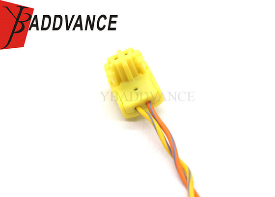 2 Pin Auto Electrical Yellow Clock Spring Airbag Connectors Wire Harness Plug