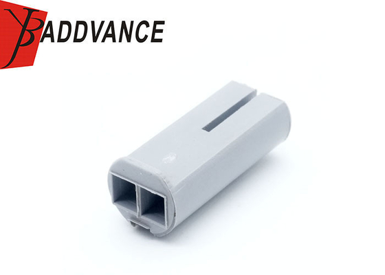 Domestic Grey Color Automotive Electrical Female Cable Socket 2 Pin Connector