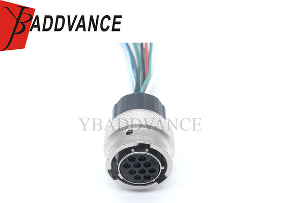 RT0W01210PN03 RT0W61210SNHECO3 Amphenol Male Female Metal Electric Vehicle 10 Pin Connectors With Cable