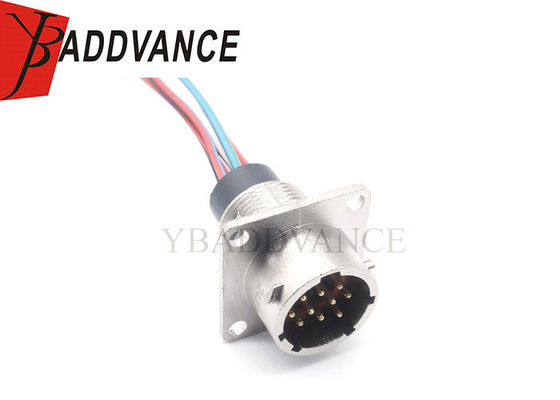 RT0W01210PN03 RT0W61210SNHECO3 Amphenol Male Female Metal Electric Vehicle 10 Pin Connectors With Cable