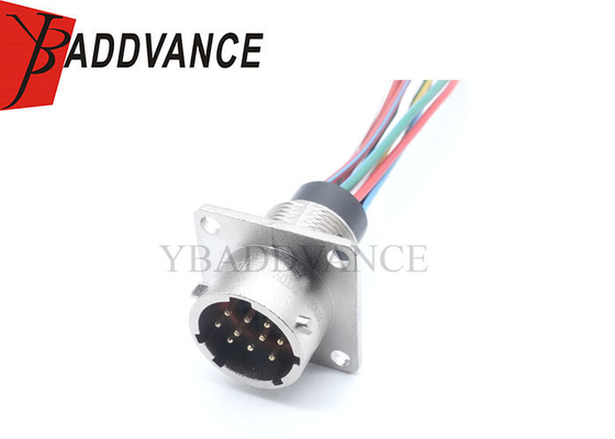 RT0W01210PN03 RT0W61210SNHECO3 Amphenol Male Female Metal Electric Vehicle 10 Pin Connectors With Cable