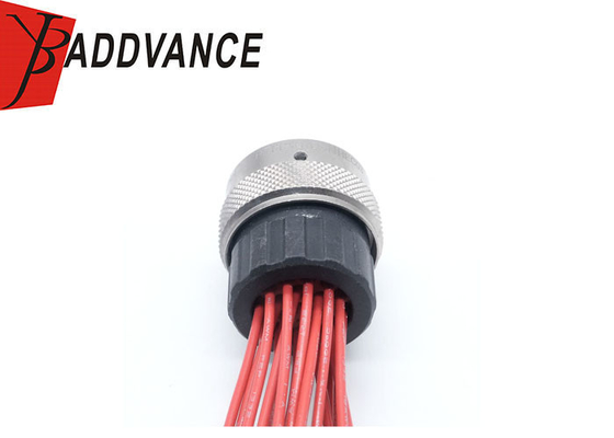 RT061619SNHEC03 1604 RT061619PNHEC03 1605 Amphenol Female Male19 Pin High Voltage 300V Industrial Waterproof IP67 Series Connector Harness