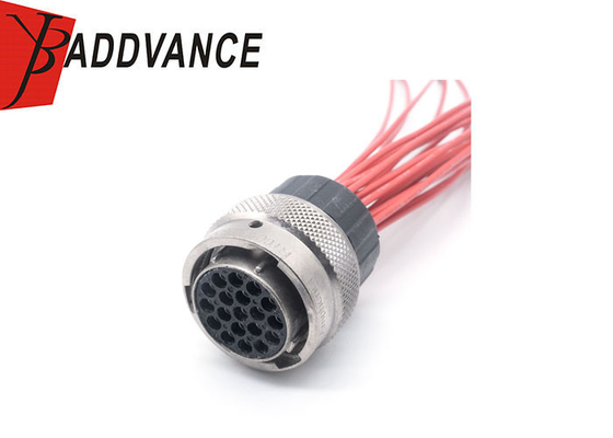 RT061619SNHEC03 1604 RT061619PNHEC03 1605 Amphenol Female Male19 Pin High Voltage 300V Industrial Waterproof IP67 Series Connector Harness