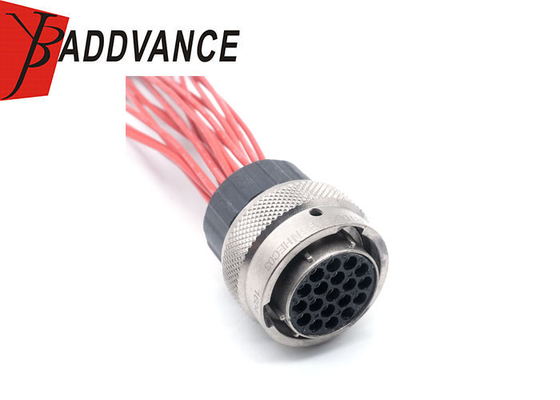 RT061619SNHEC03 1604 RT061619PNHEC03 1605 Amphenol Female Male19 Pin High Voltage 300V Industrial Waterproof IP67 Series Connector Harness