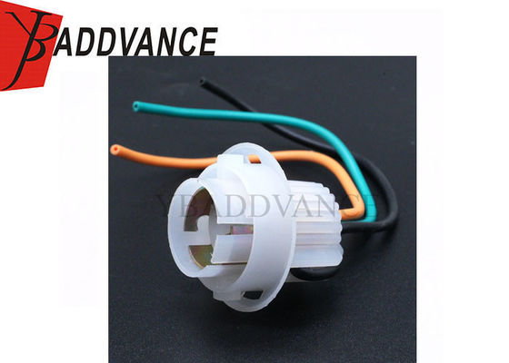 1157 LED Light Wire Harness Car Bulb Adapter Socket Extension Connector Pigtails With Three Wires Socket