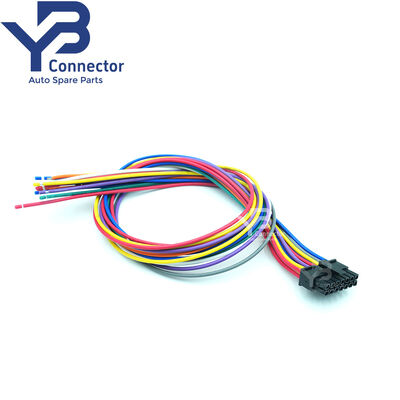 43025-1400 Female 14 Pin 40cm Long Automotive M-olex 3.0mm Series Cable Wire Harness With 20awg