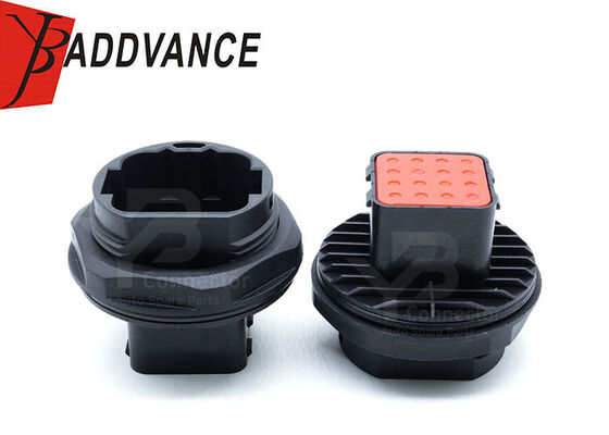 16 Pin Round Flange ECU Itt Auto Electrical Male Female Connector 132016-000 132016-001