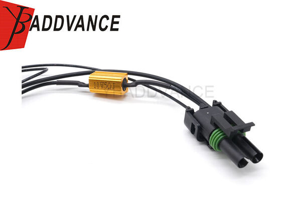 ELEC-1049 Customized 2 Pin 4 Pin Male Female LED Headlight Harness for Honda Grom125 2022+