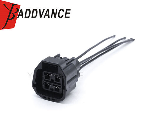 7283-5595-10 4 Pin Female YESC 6.3 Sealed Automotive Waterproof Connector Pigtail