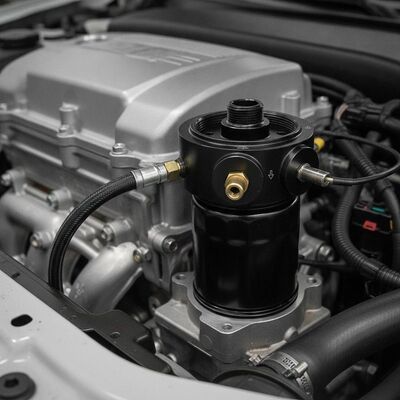 Universal oil filter sandwich plate adapter, installs between the engine block and oil filter. Features 2dedicated 1/8" NPT threaded ports for installing oil pressure gauges, temperature sensors