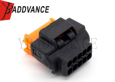 Sealed Automotive Pin Connectors Adapter Female 10 Hole Black Color