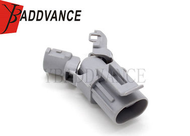 Electrical 2 Pin Female Connector Housing Grey Color Lightweight BC7026Y-2.8-21