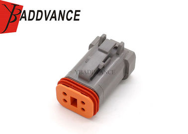 Rectangular Deutsch Automotive Connectors 4 Way Female DT Connector Housing DT06-4S-CE01