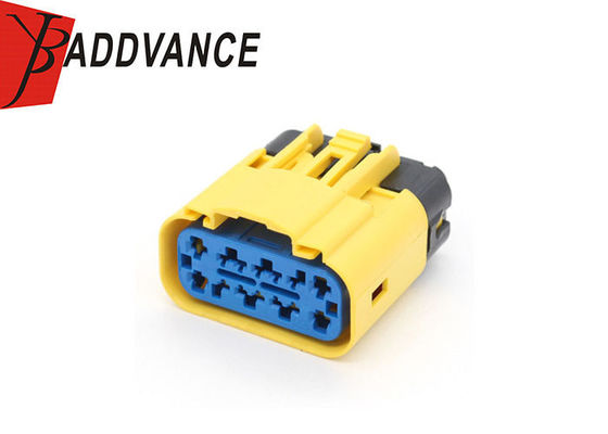 1855-0107919A 14 Pin Sealed PBT FCI Auto Waterproof Connector Yellow Color