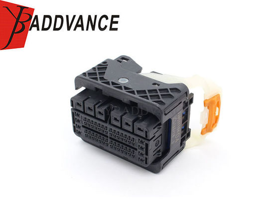 34853-1104 70 Pin Waterproof Automotive Connectors Black Female PBT