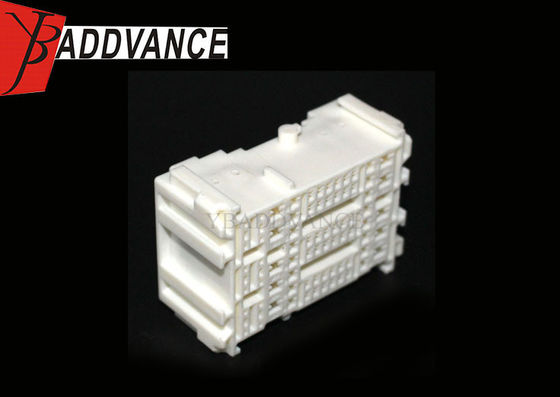 65 Pin White Female Unsealed Waterproof Auto Electrical Connectors As Car Accessories