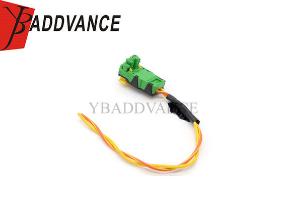 2 Pin Green FCI Airbag Connector Housing With Wire Accept OEM
