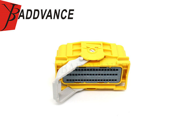 54 Way Female Sealed Yellow D Elphi Connector For Auto Available As Harness