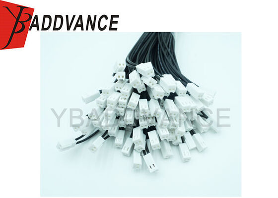 YB-Steckverbinder 2-polig Relimate Buchse Einzelstecker 2,54 mm Rastermaß 20 cm Kabel Kfz-Kabelbaum