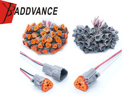 Automobil-Elektrotechnik DT06-3S DT04-3P Deutsch DT-Serie Weiblich Männlich 3-Pin-Anschluss Pigtails wasserdicht