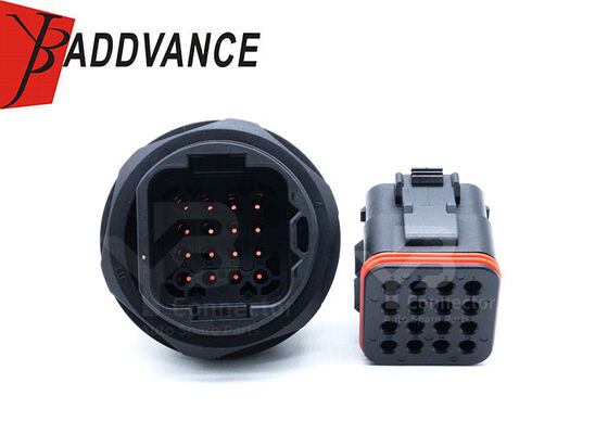 16 Pinn Rundflansche ECU Itt Auto Elektrische Männliche weibliche Steckverbinder 132016-000 132016-001