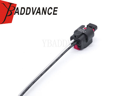 1-1924067-1 2 Pin Black Wire Harnesses Verbindung mit B66A2, CE2282, Tyco/AMP/TE Verbindung/AMP